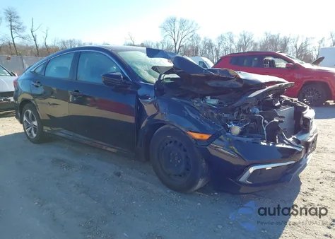 2019 Honda Civic Lx from USA, damaged, VIN 2HGFC2F6XKH541131